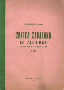 S. Mintaković - Zbirka zadataka iz algebre